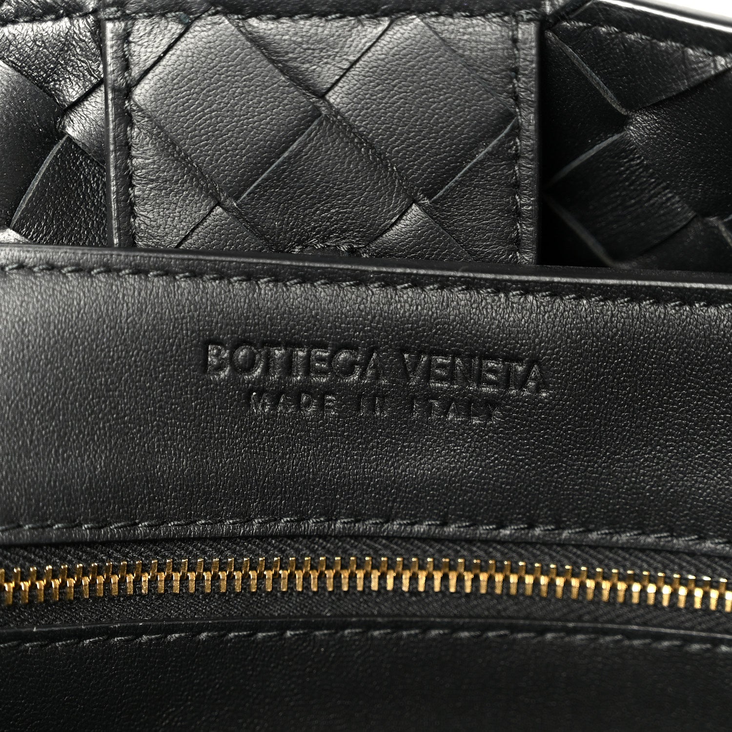 Bottega Veneta Nappa Intrecciato Medium Andiamo Shoulder Bag Black 7 of 10