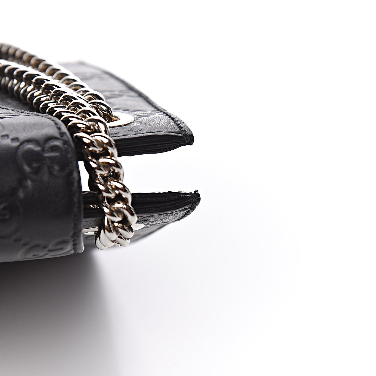 Guccissima Small Emily Shoulder Bag Black
