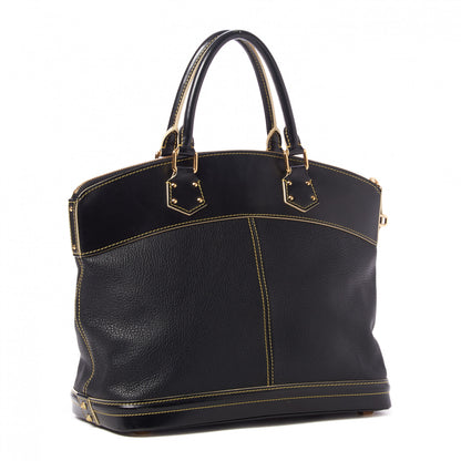 Louis Vuitton Suhali Lockit MM Black 3 of 8