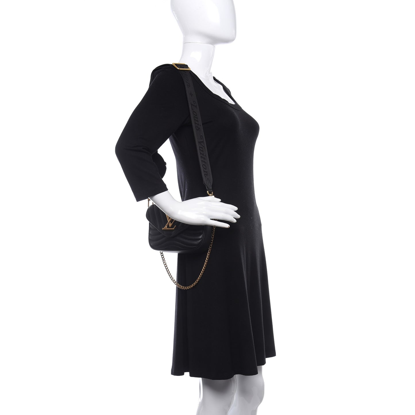 Calfskin New Wave Multi Pochette Black