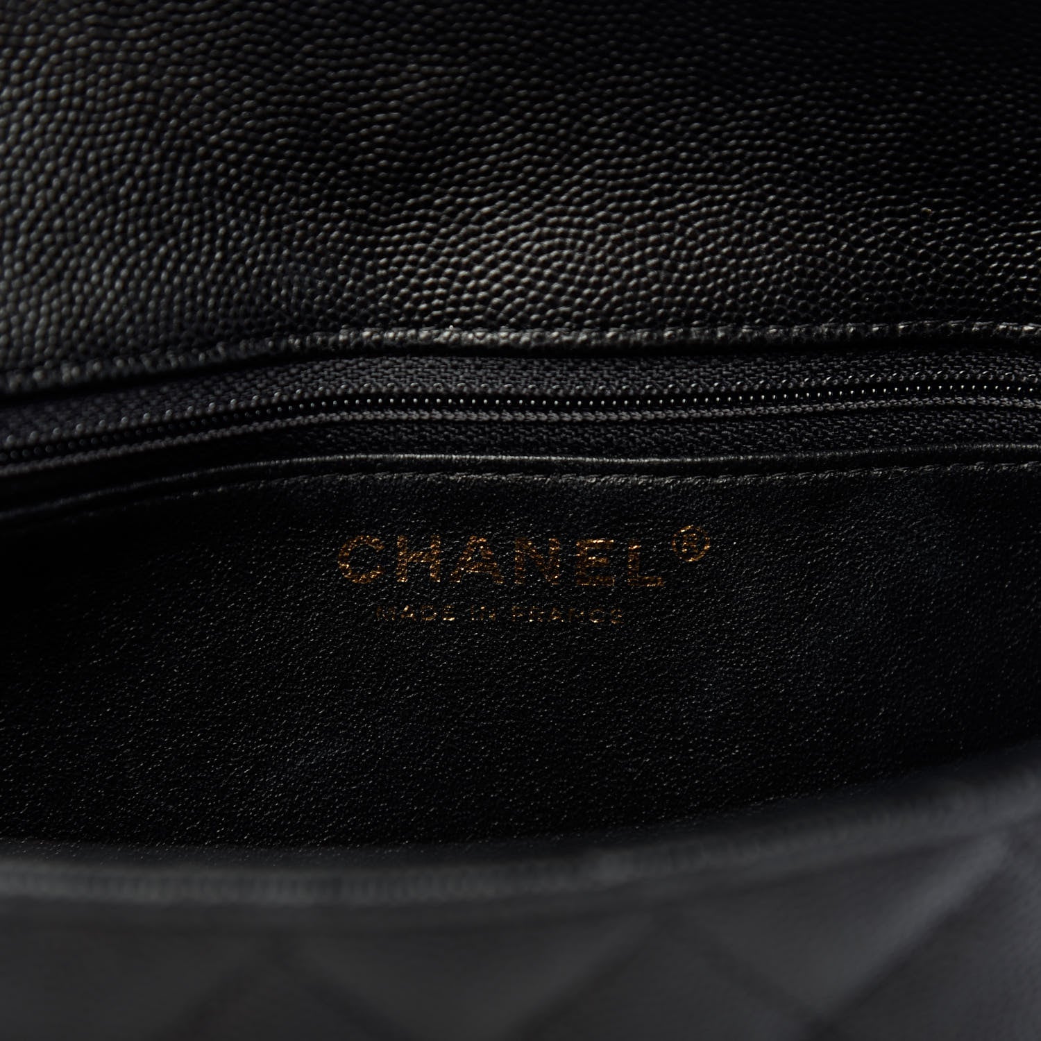 Chanel Caviar Quilted Flap Clutch Black 6 of 8