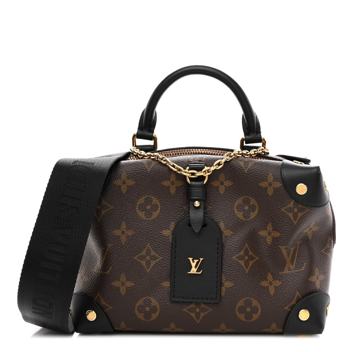 Monogram Petite Malle Souple Black