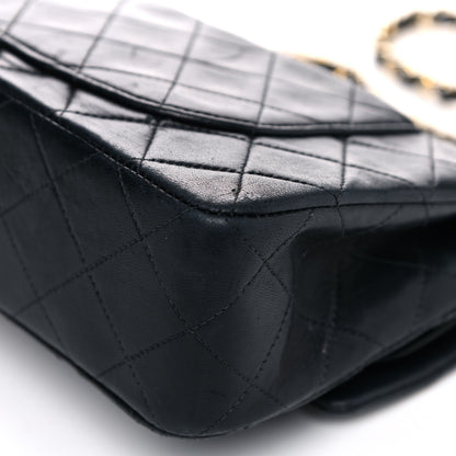 Chanel Lambskin Quilted Small Double Flap Black 19 of 25
