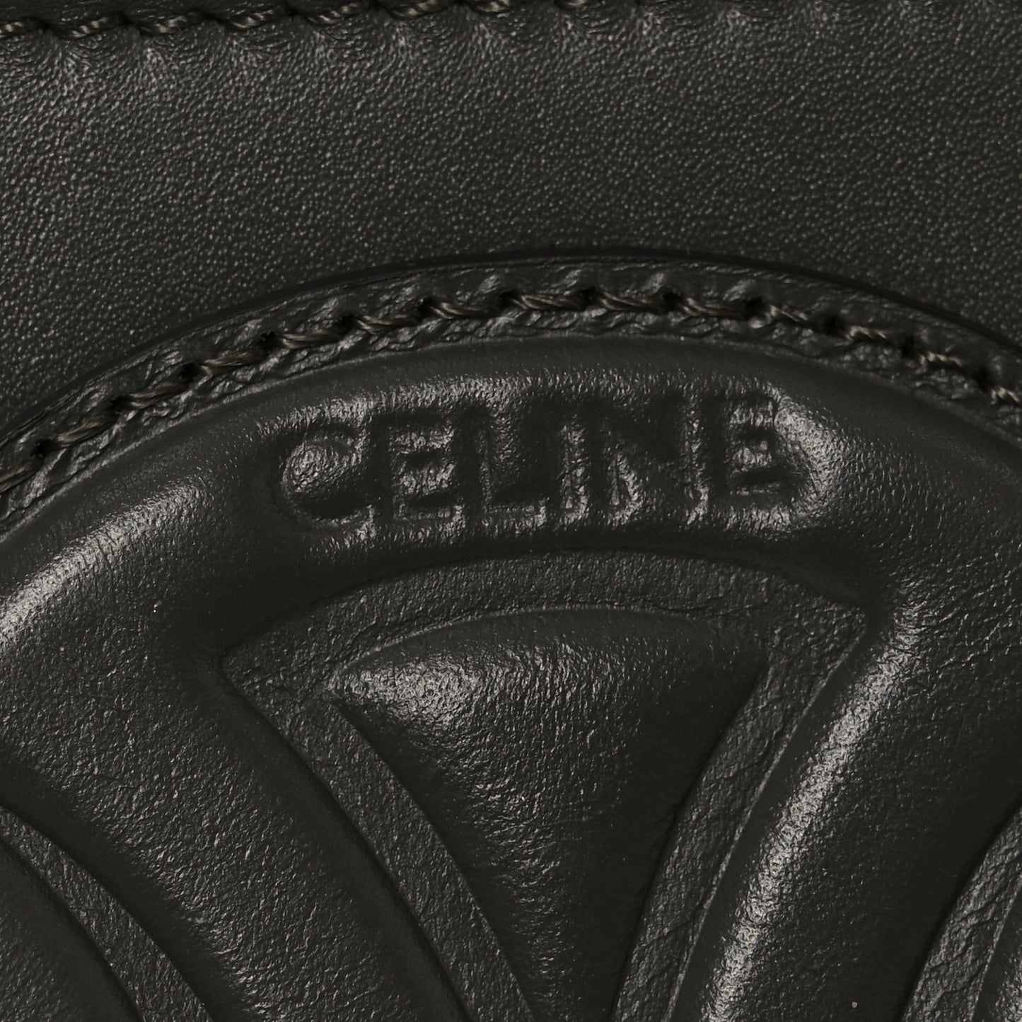 Smooth Calfskin Cuir Triomphe Shoulder Bag Dark Army