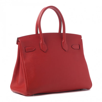Hermes Epsom Birkin 30 Rouge Casaque 2 of 27