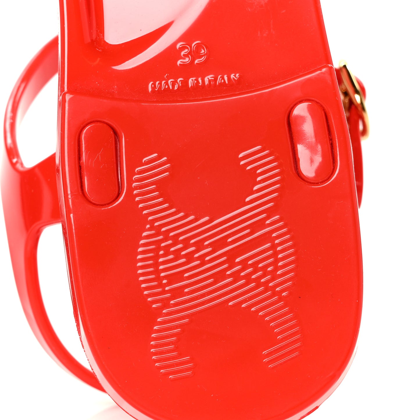 PVC Jelly Bay Sandal 39 Ultra Red