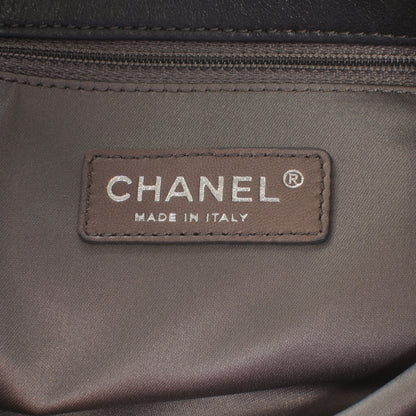 Chanel Leather Bubble Quilt Hobo Grey 5 of 9