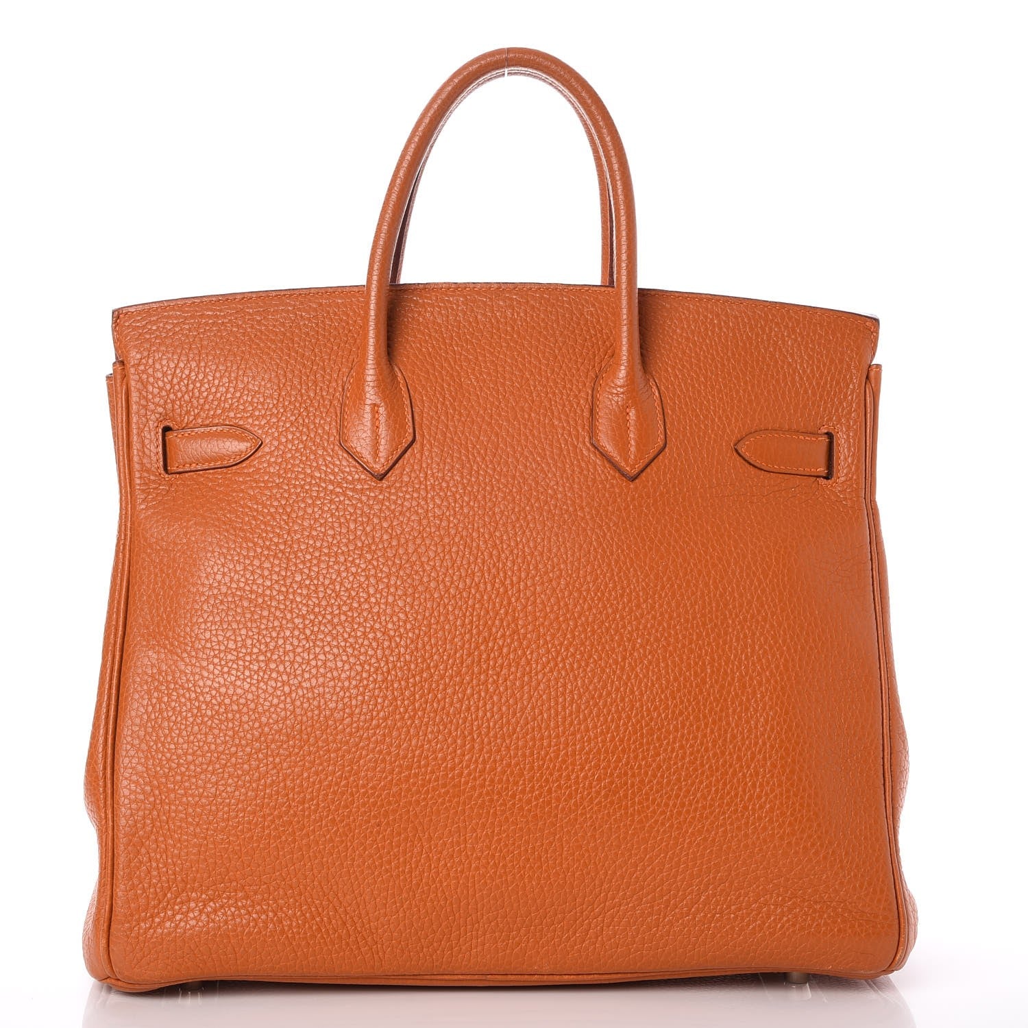 Hermes Taurillon Clemence HAC Birkin 32 Potiron 5 of 33