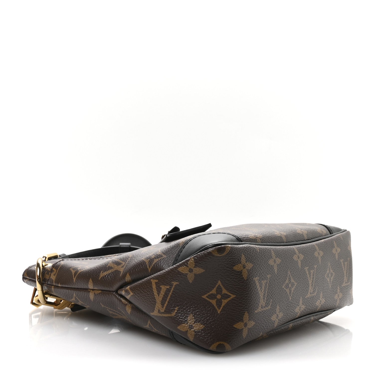 Louis Vuitton Monogram Odeon PM Black 4 of 10