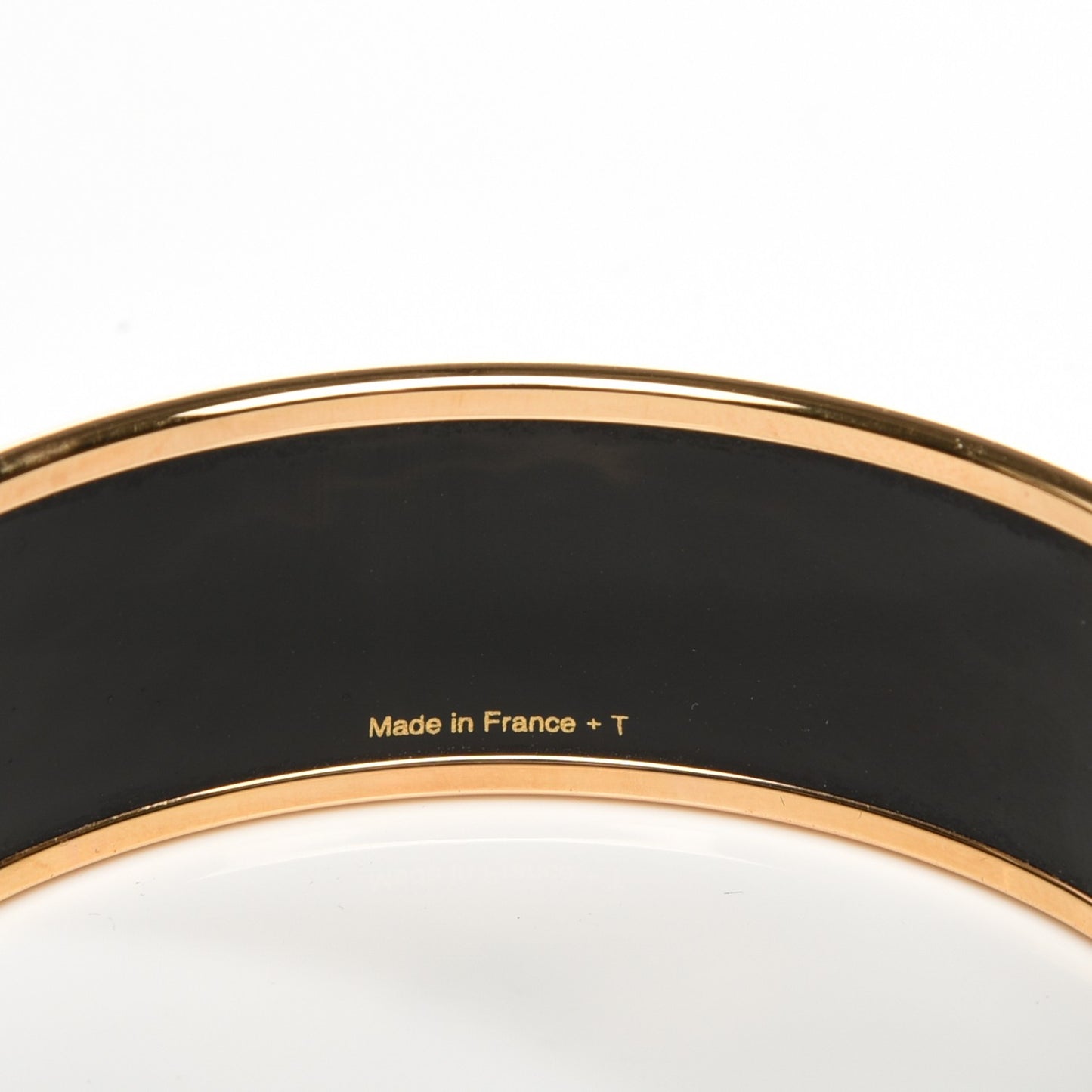 Enamel Printed Harnais des Presidents Wide Bracelet