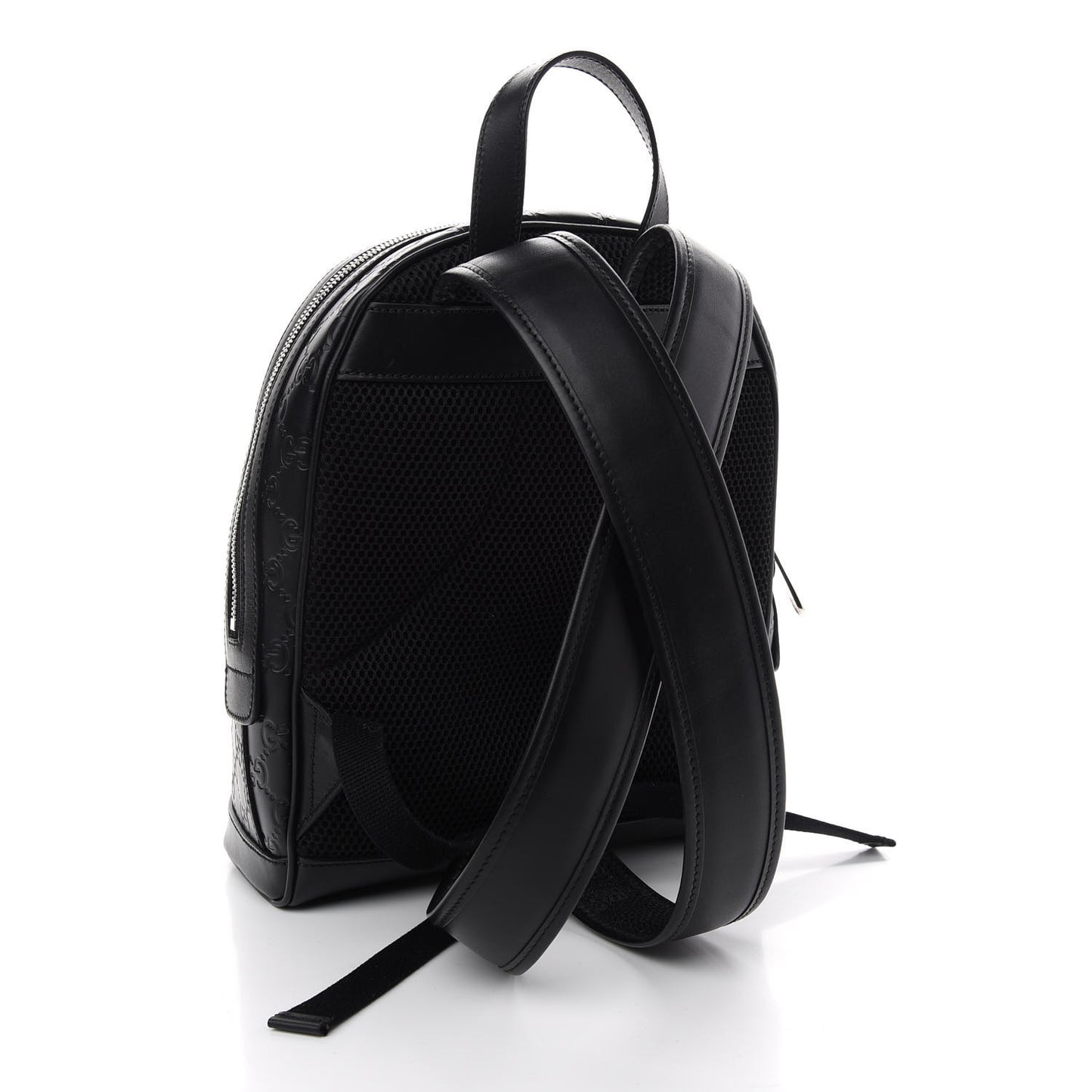 Guccissima Signature Small Day Backpack Black