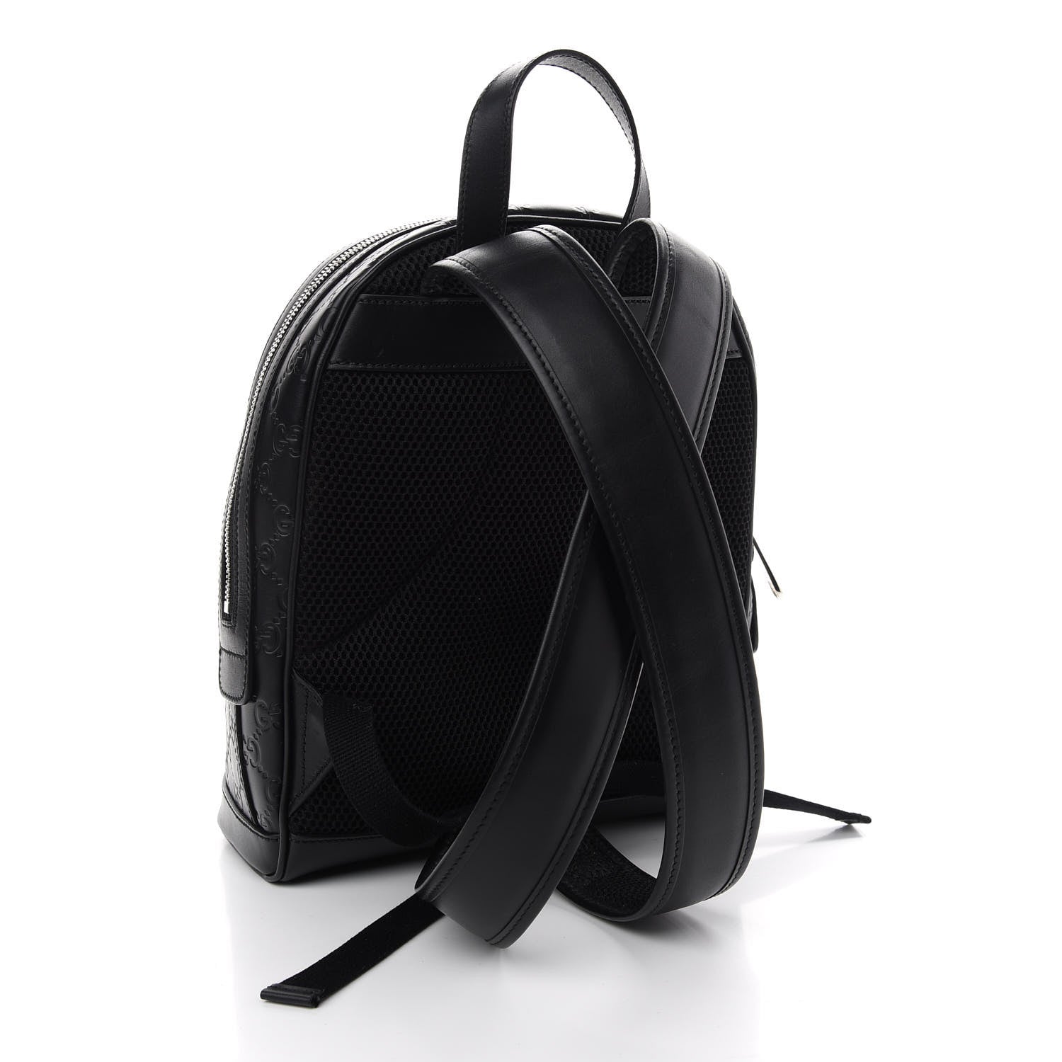 Gucci Guccissima Signature Small Day Backpack Black 3 of 9
