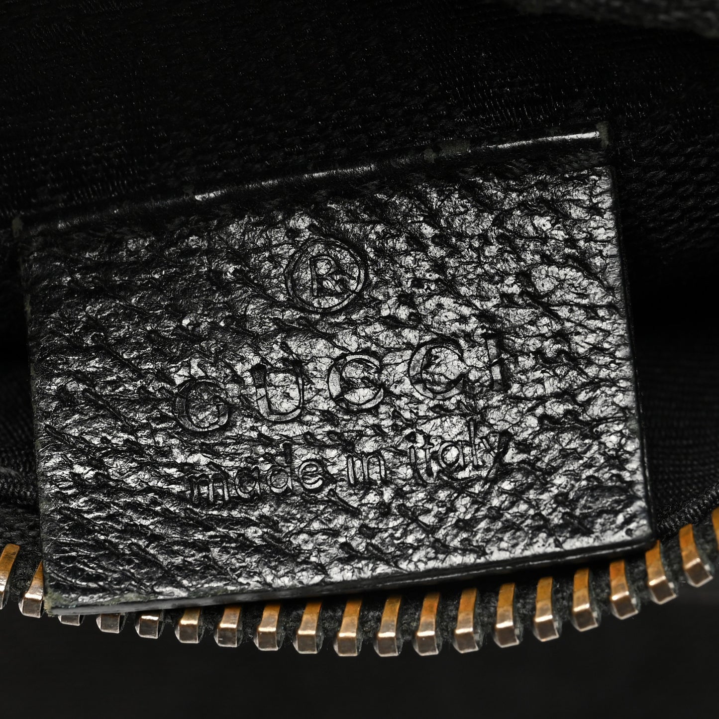 GG Monogram Double Pocket Belt Bag Black