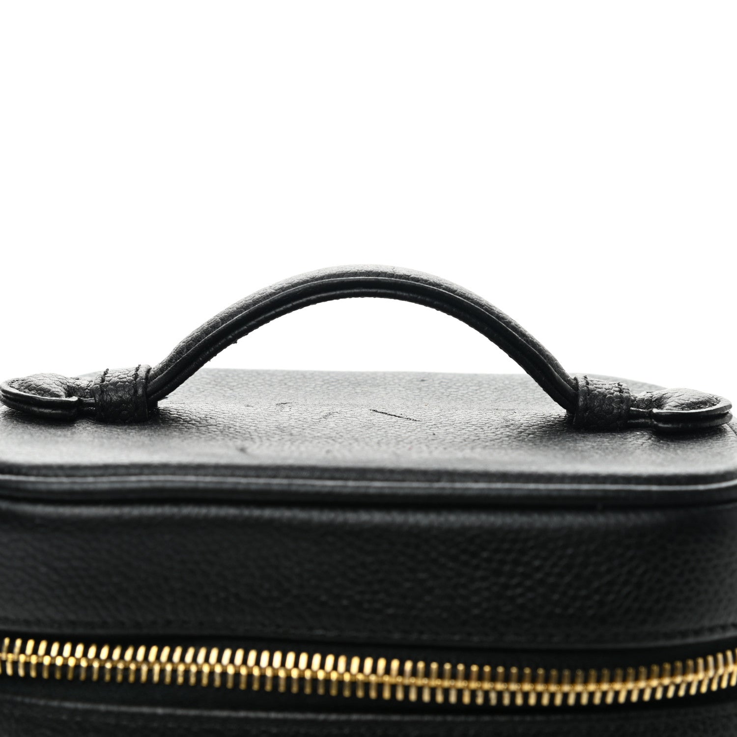 Chanel Caviar Vanity Cosmetic Case Black 10 of 10