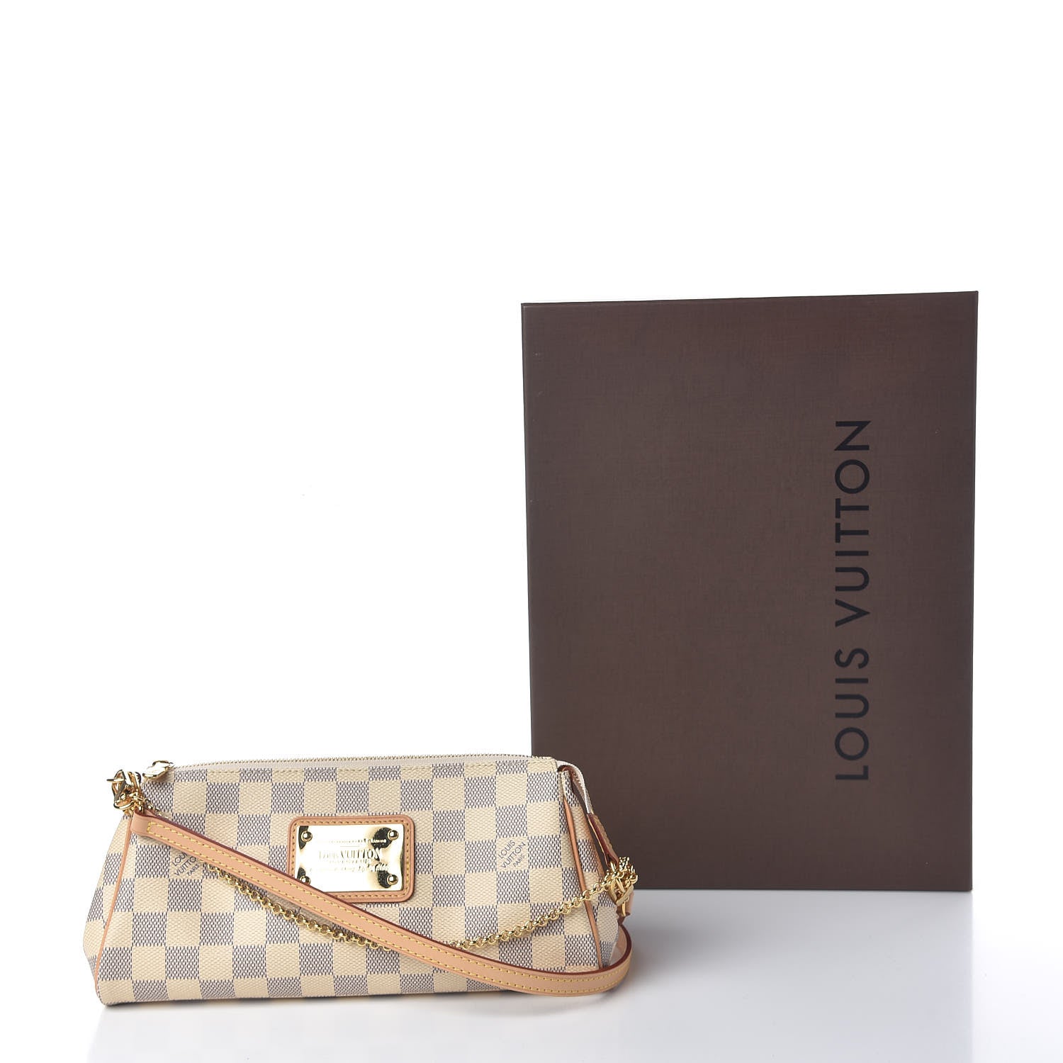 Louis Vuitton Damier Azur Eva Clutch 11 of 11