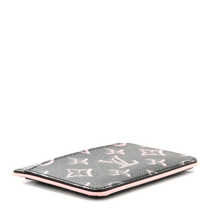 Louis Vuitton Monogram Fall for You LV Side-Up Card Holder Black 4 of 7