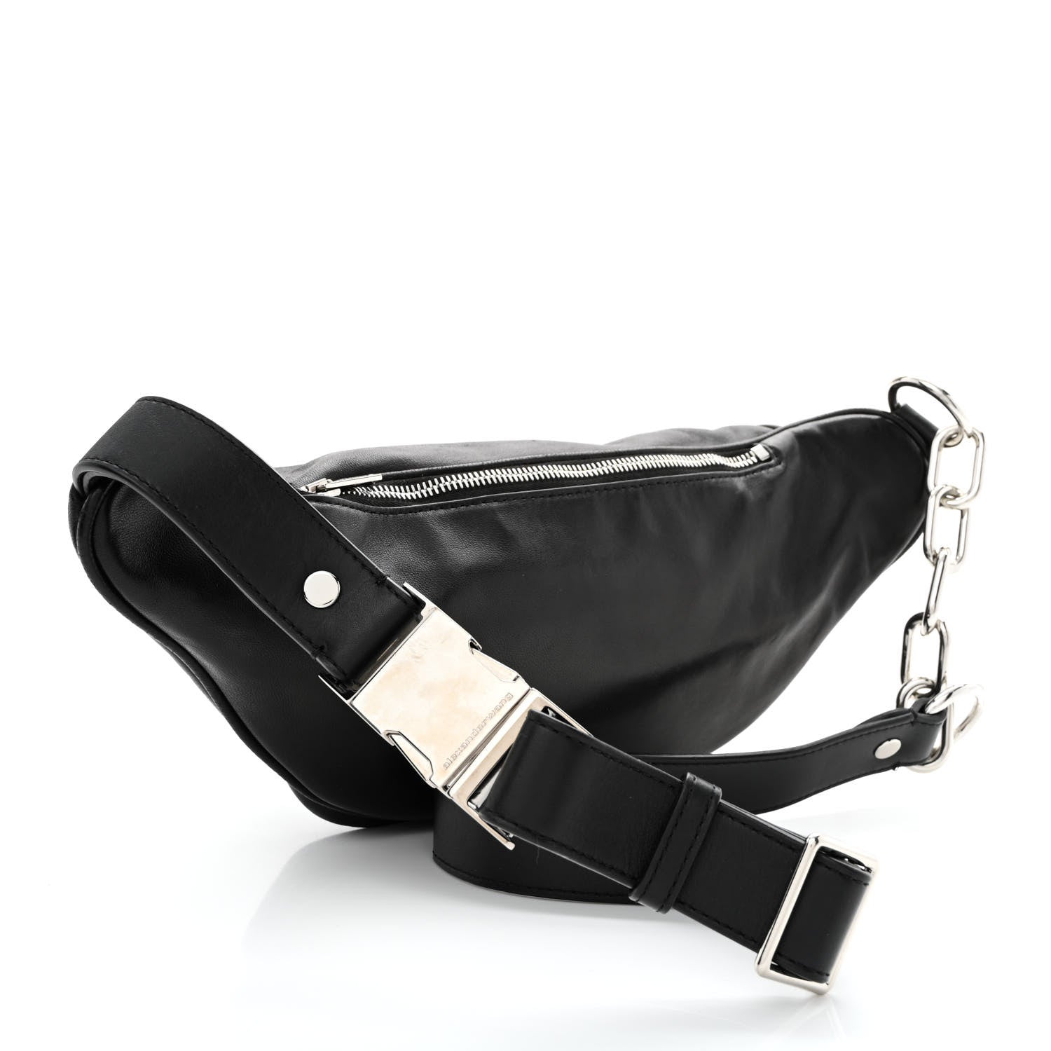 Alexander Wang Lambskin Attica Belt Bag Black 3 of 11
