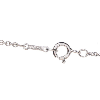 Tiffany Sterling Silver 25mm Elsa Peretti Bean Pendant Necklace 7 of 7