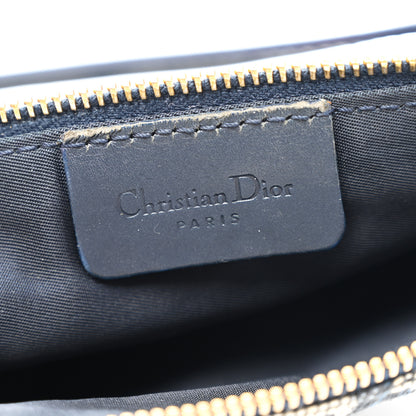 Christian Dior Monogram Mini Saddle Pochette Navy 6 of 12