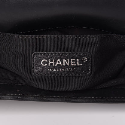 Chanel Tweed Calfskin Small Boy Flap Black 6 of 16