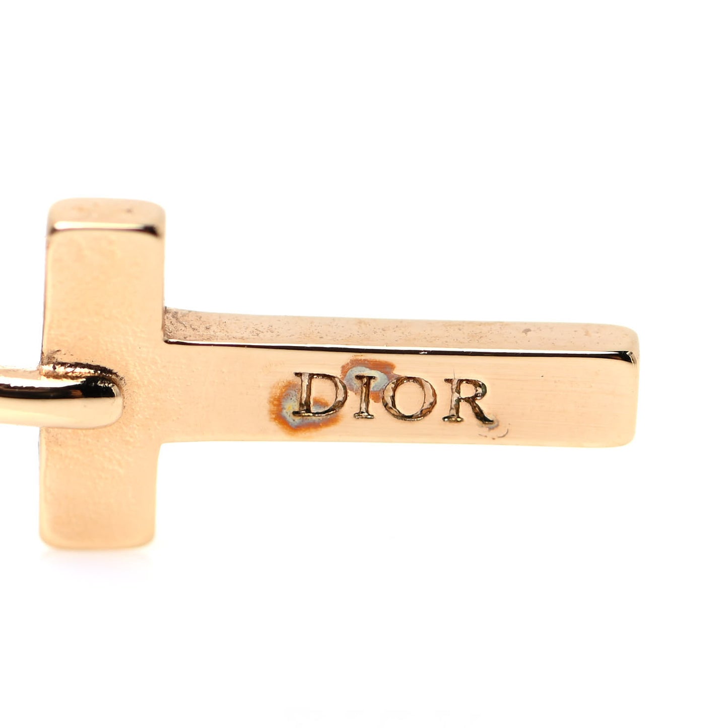 Pearl My ABCDior T Tribale Earring Gold