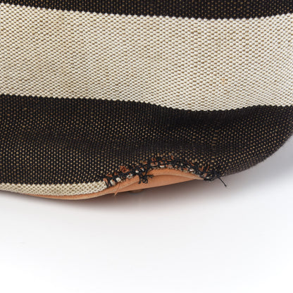 Burberry Canvas Mega Check Medium Ashby Hobo Saddle Brown 11 of 18