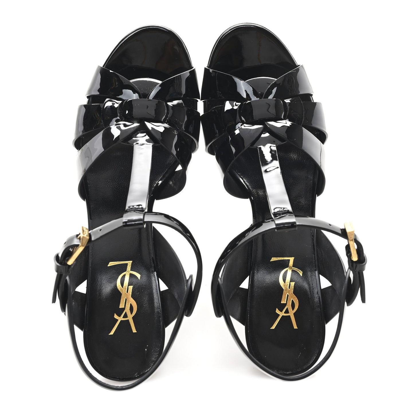 Patent Tribute 75 Platform Sandals 37 Black