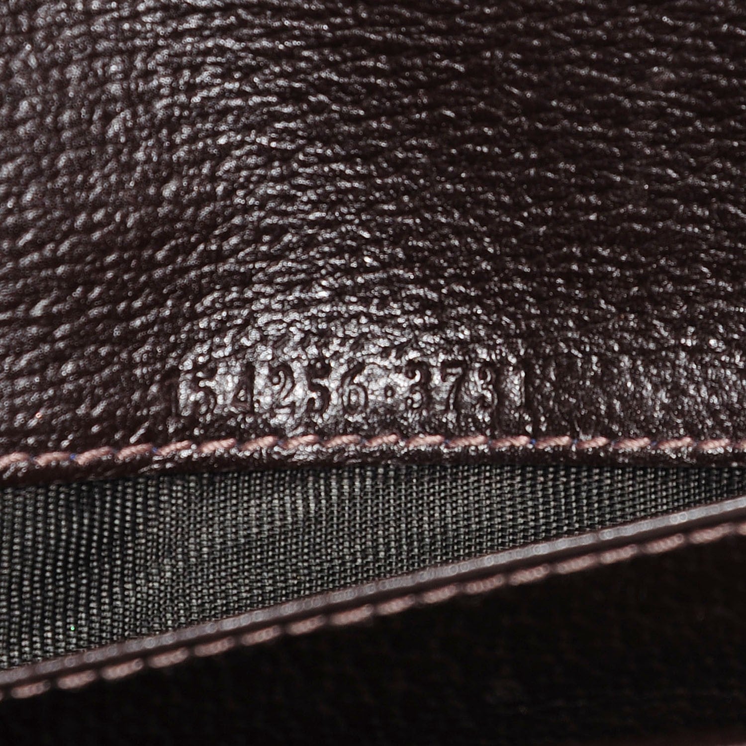 Gucci Monogram Abbey Continental Wallet Dark Brown 7 of 7