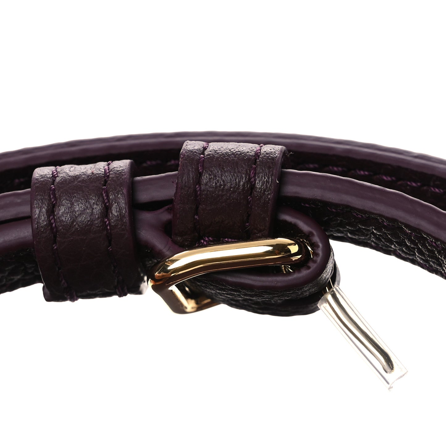 Supple Grained Calfskin Teen Lulu Shoulder Bag Deep Burgundy