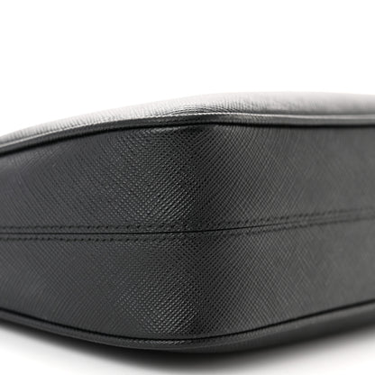 Prada Saffiano Lux Re-Edition 2005 Shoulder Bag Black 10 of 11