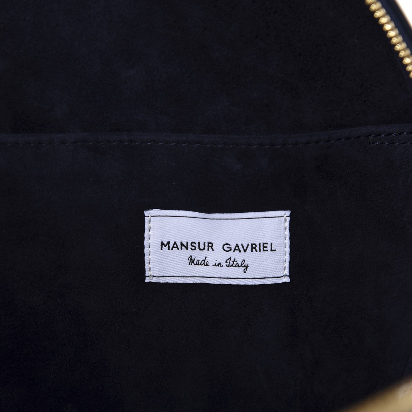 Calfskin Circle Bag Navy