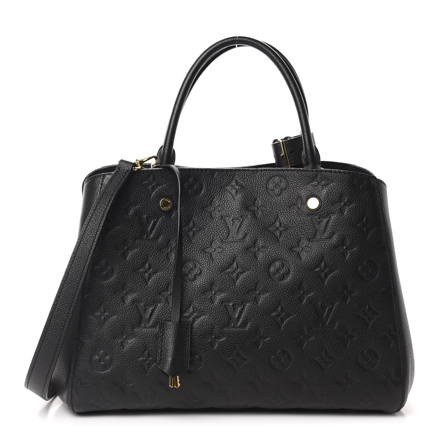 Louis Vuitton Empreinte Montaigne MM Black 1 of 11