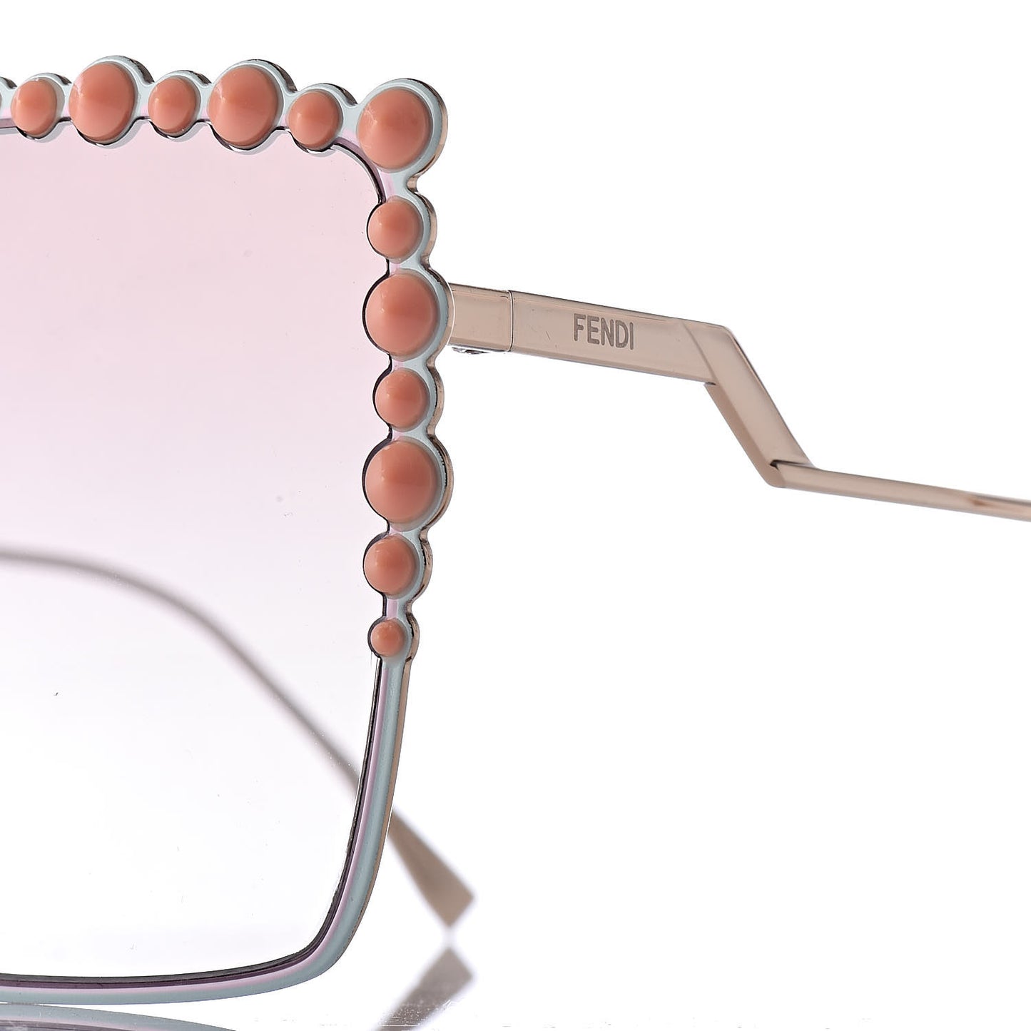 Square Dots Sunglasses FF 0259/S Gold