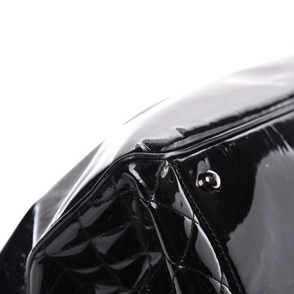 Chanel Vinyl XL Lipstick Tote Black 14 of 26