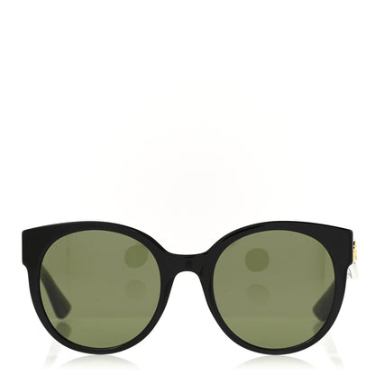 Gucci Acetate Round Web GG035S Sunglasses Black 2 of 8