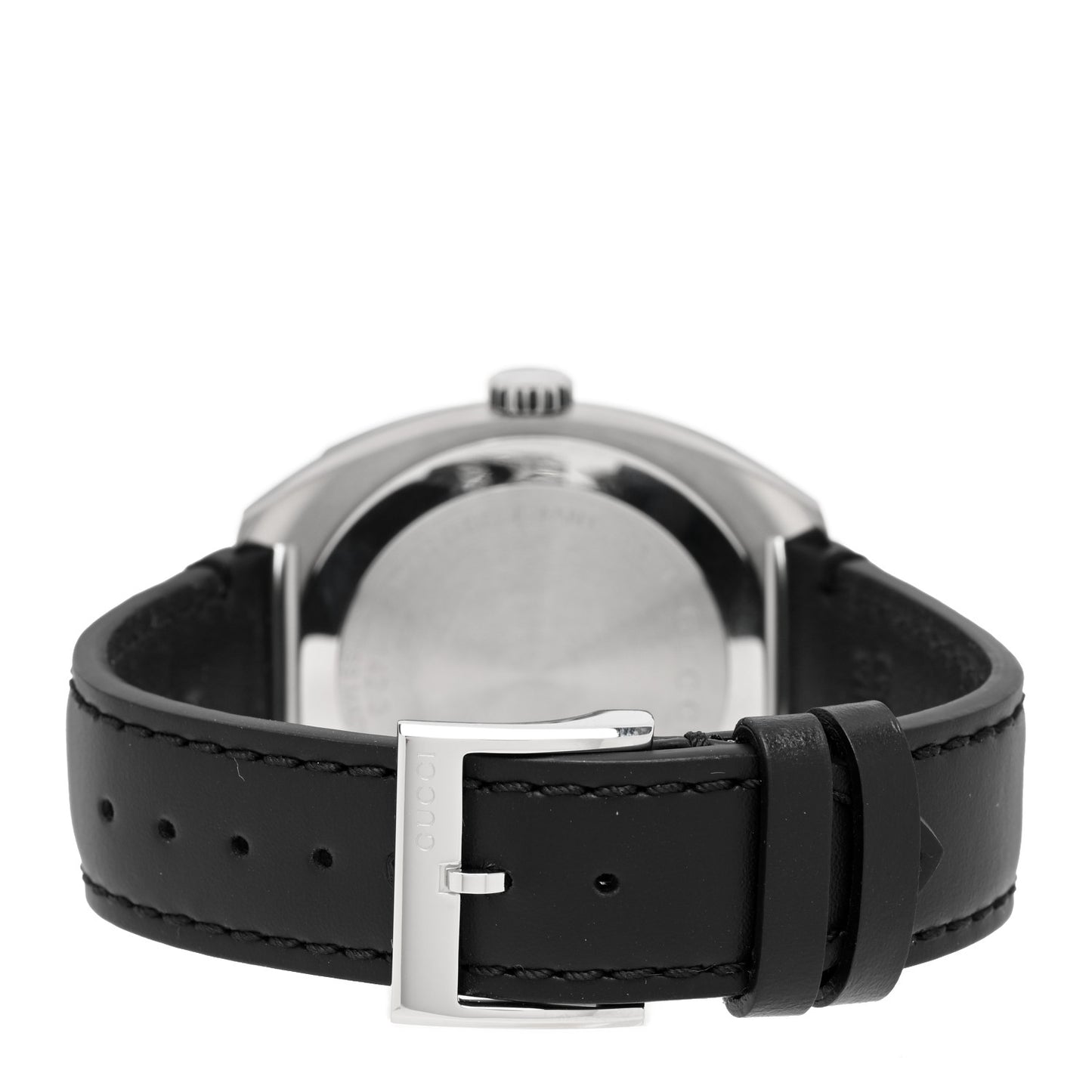 Stainless Steel Calfskin 40mm GG2570 Quartz Watch Black