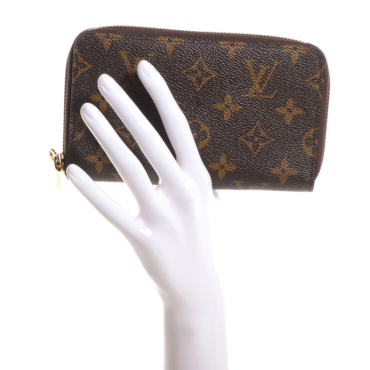 Louis Vuitton Monogram Zippy Compact Wallet 2 of 8