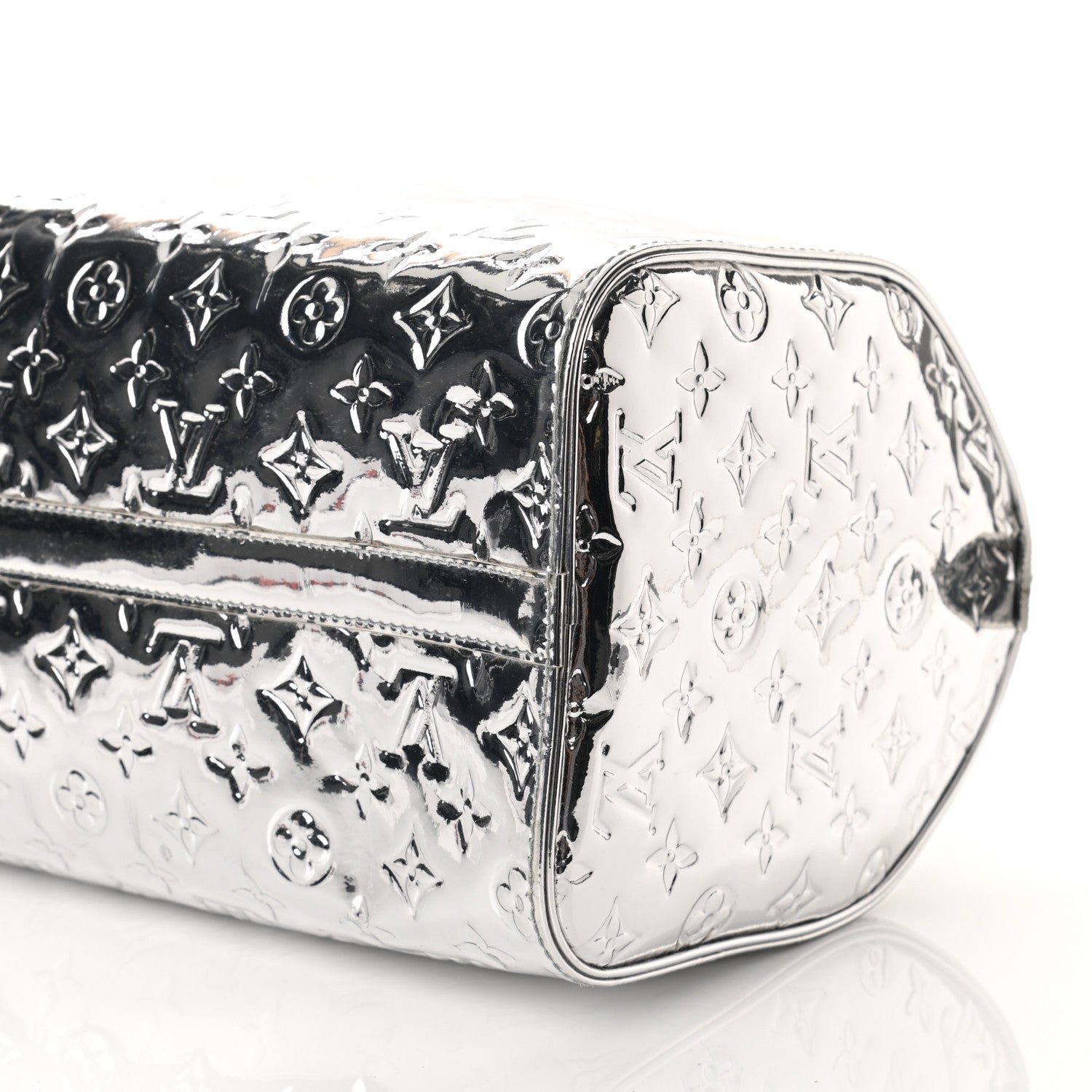Louis Vuitton Monogram Miroir Speedy 30 Silver 9 of 12