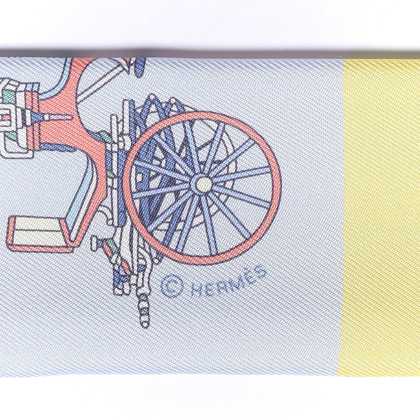 Silk Les Voitures Exquises Twilly Rose Pale Jaune Pale
