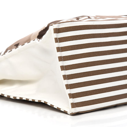 Hermes Cotton Canvas Chevaux En Camouflage Beach Bag 9 of 13