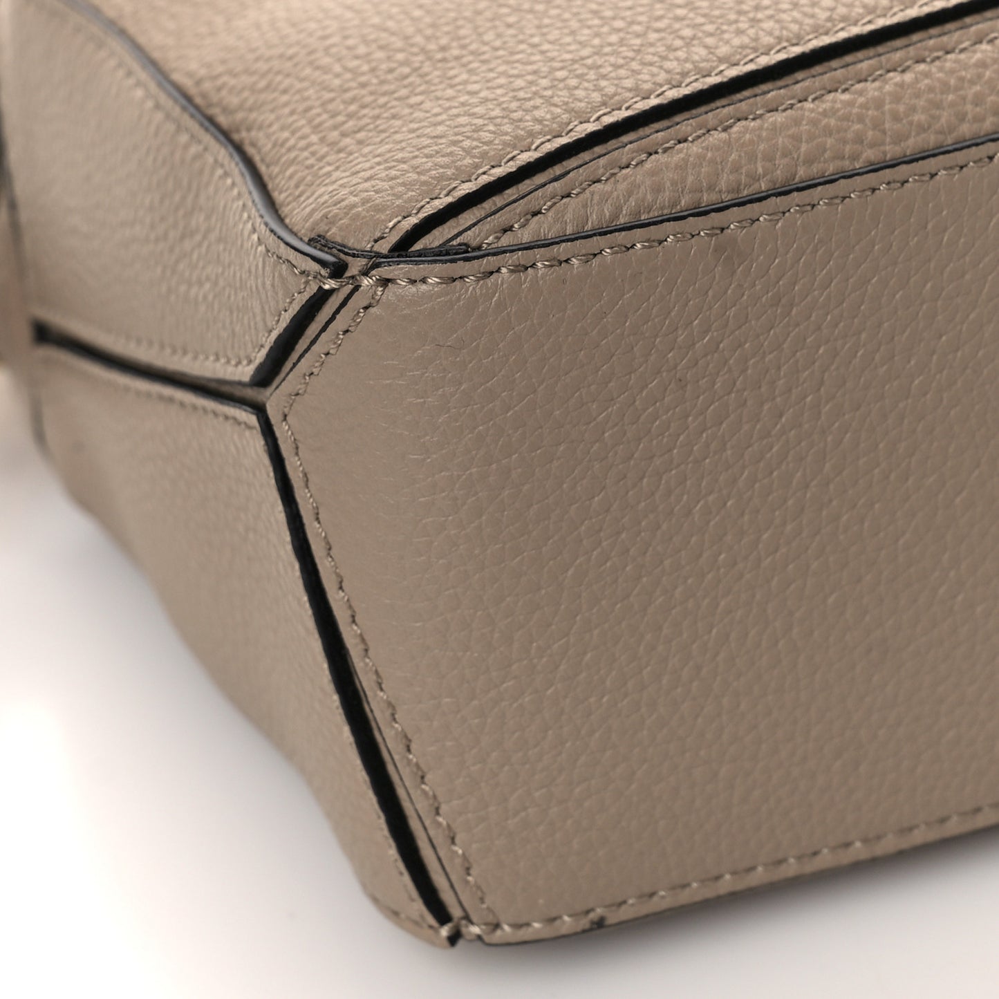 Calfskin Mini Puzzle Bag Sand Mink