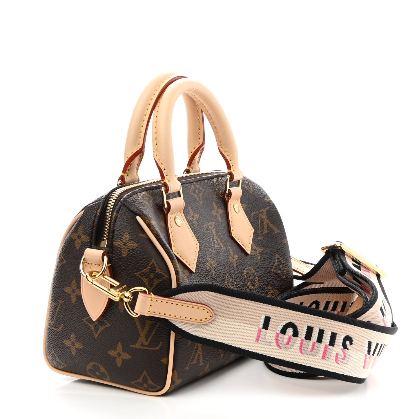 Monogram Speedy Bandouliere 20 Black