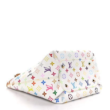 Louis Vuitton LOUIS VUITTON Monogram Multicolor Annie GM White 4 of 9