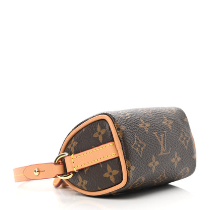 Louis Vuitton Monogram Micro Speedy Bag Charm 4 of 7