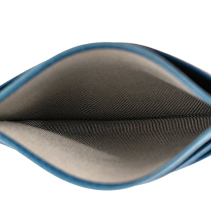 Chanel Caviar Card Holder Blue 5 of 8