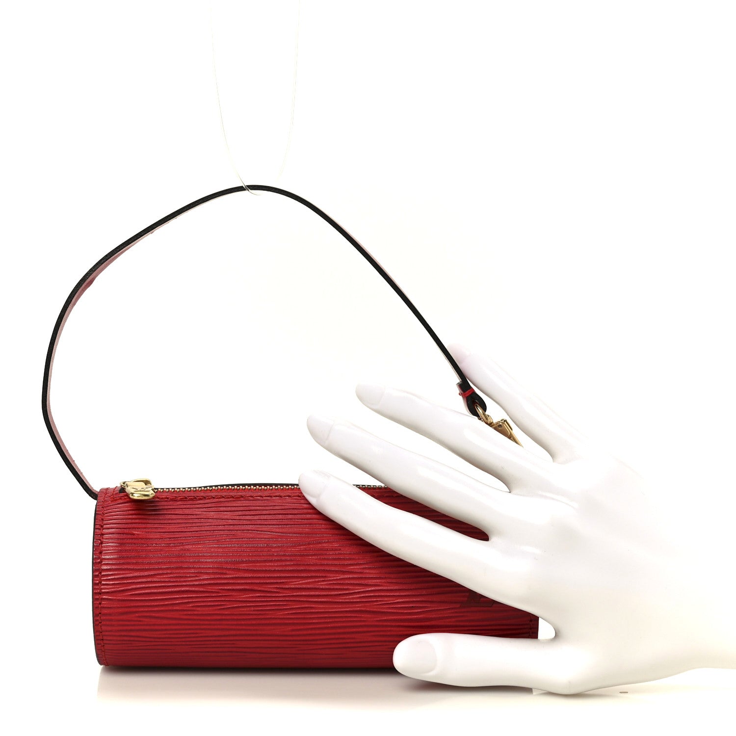 Louis Vuitton Epi Soufflot Pochette Castillan Red 2 of 9