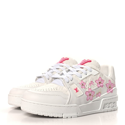 Louis Vuitton LV X TM Calfskin Womens LV Trainer Sneakers 36 White 4 of 9