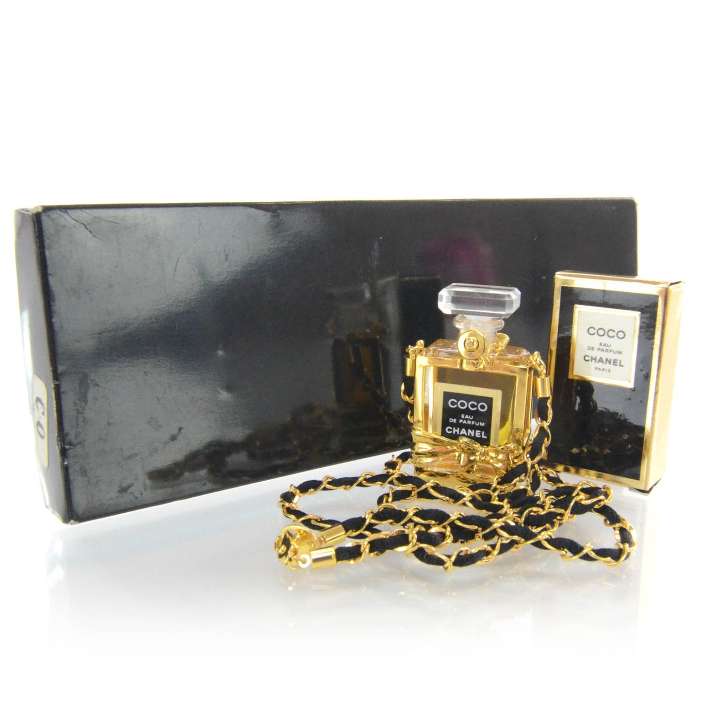 Coco Perfume Bottle Necklace