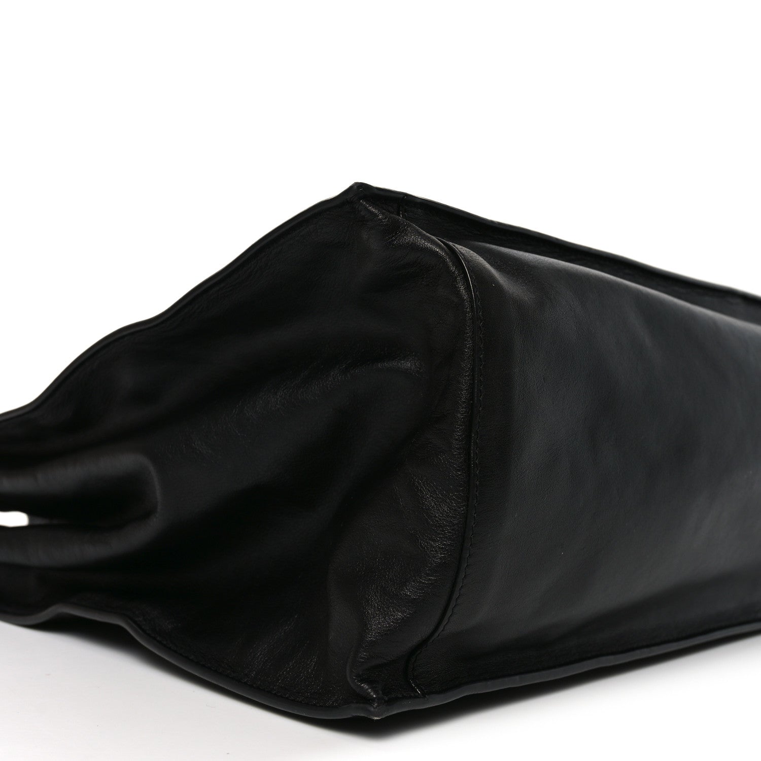 Saint Laurent Vitello Rive Gauche Large Tote Black 9 of 11