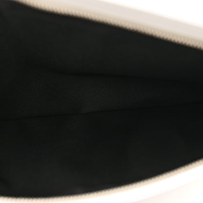 Louis Vuitton Calfskin Newspaper Print Pouch 7 of 10